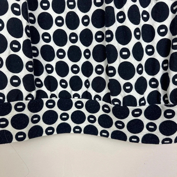 Frank Walter navy/white, lined, short sleeve top. Size 14. - Picture 5 of 7